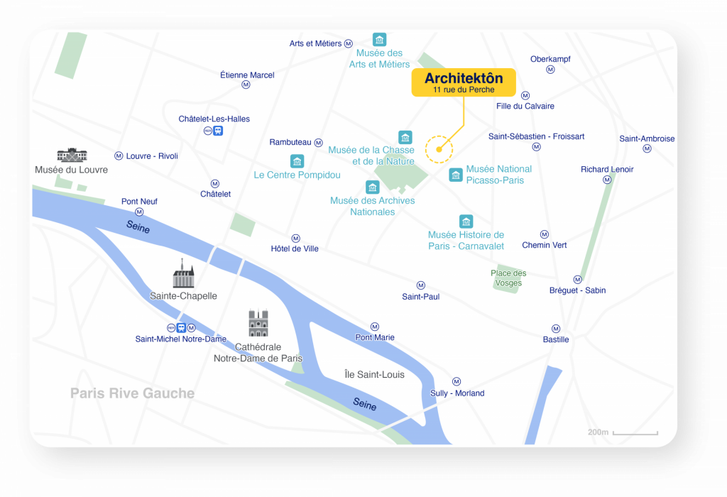 plan du quartier de la prepa architecture